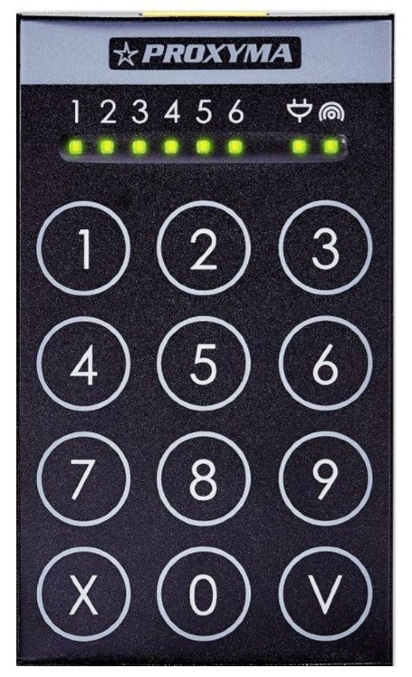 Клавиатура сенсорная TK-306-B (черный)